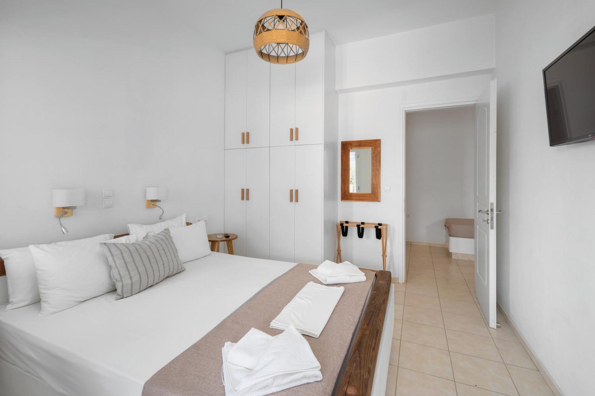 Galazio Seaside Apartments Λιβαδάκια Δωμάτιο φωτογραφία